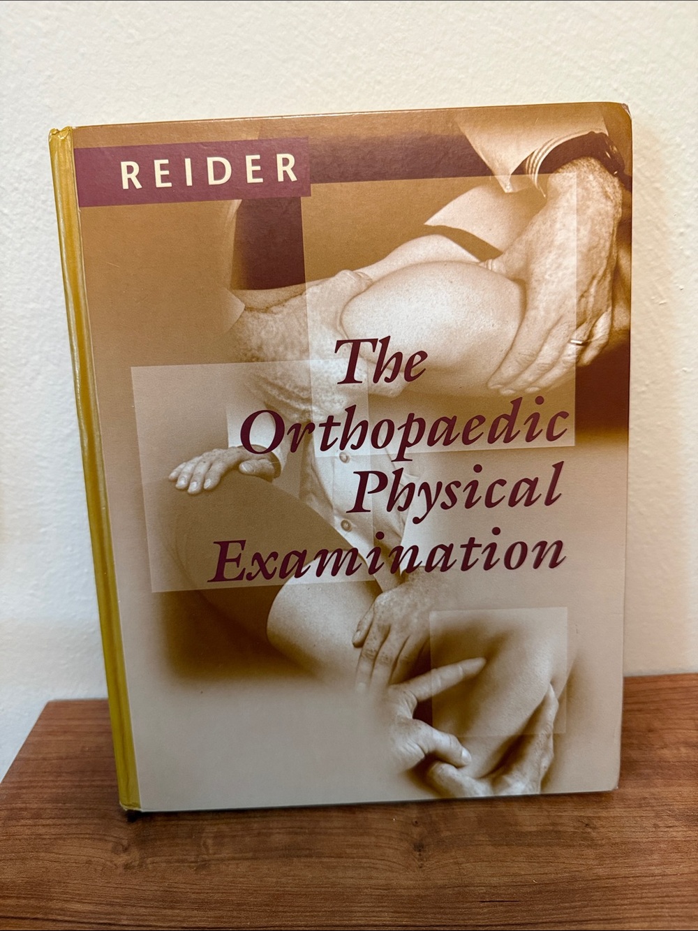Reider "The Orthopaedic Physical Examination" Hardcover — Brown/Tan